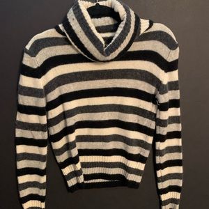 Jonathan Miller at kittyhawk lambs wool striped sweater